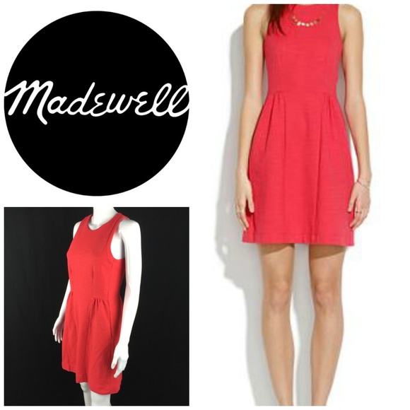 Madewell Dresses & Skirts - LOWEST Madewell Sz M Coral Keynote Ponte Dress